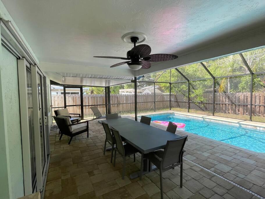 New England 3Bd 2Bt Home Heated Pool Close To Siesta Sarasota Esterno foto